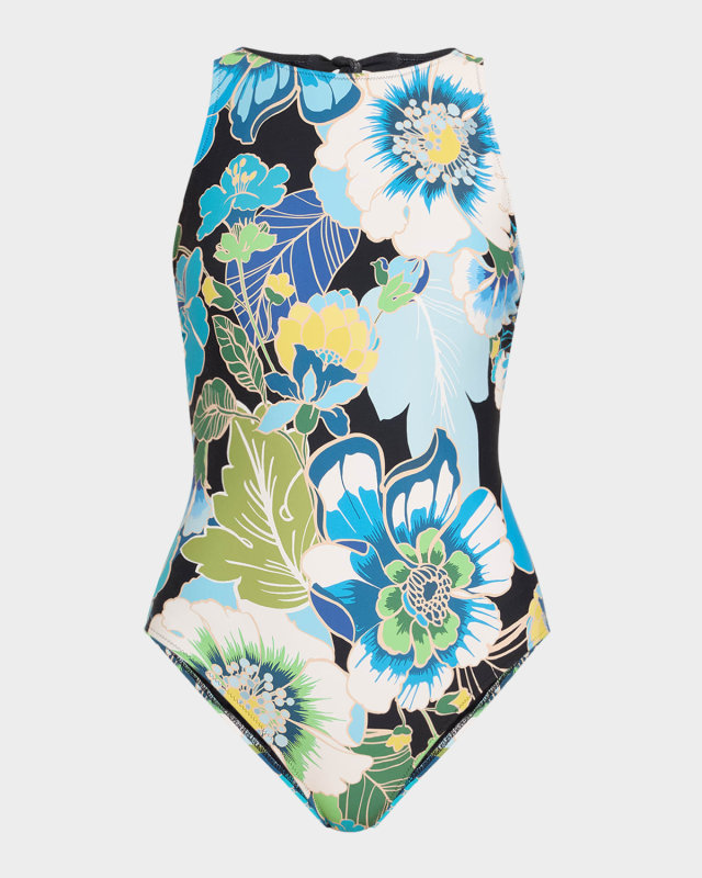 Jenn Tie-Back One-Piece Swimsuit